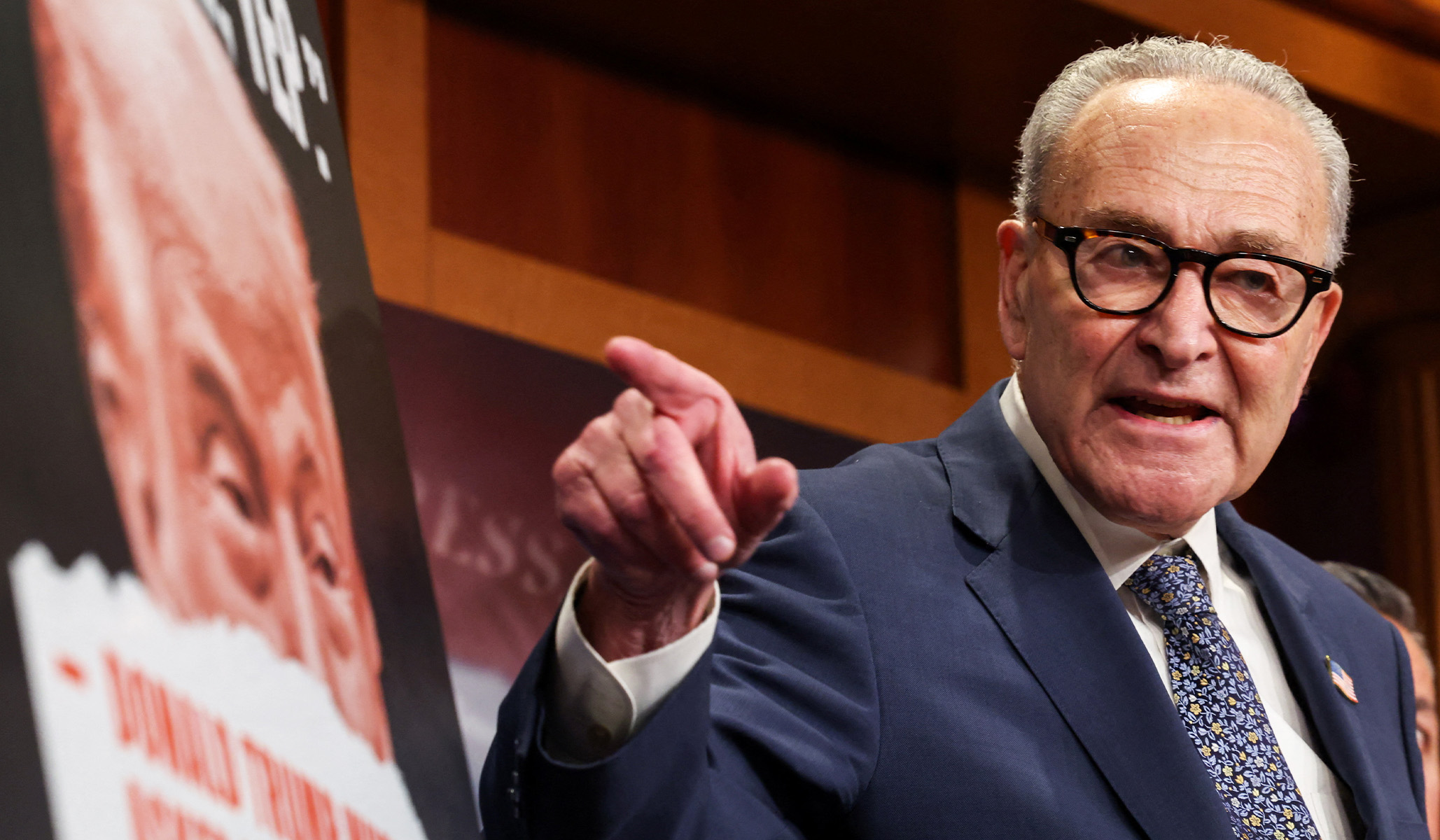 Critics Say Shutdown Was Motivated by Progressive Hostility Toward Donald Trump