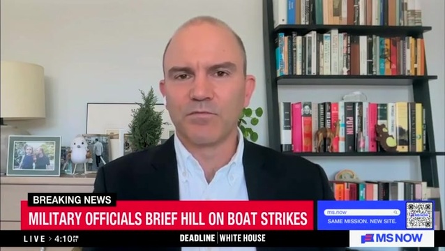 Ben Rhodes: It’s ‘Physically Impossible’ That People Hanging onto a Burning Boat Posed a Threat to U.S. Military