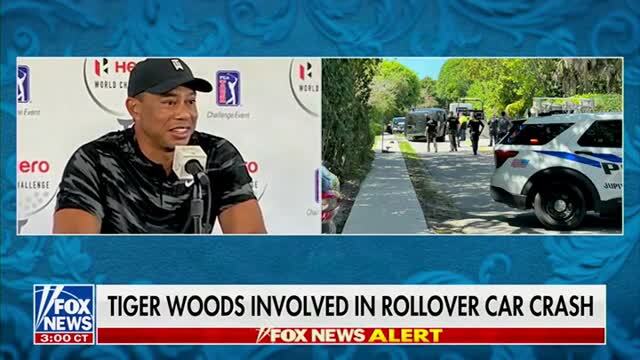 Fox News: Tiger Woods Involved in Rollover Car Crash