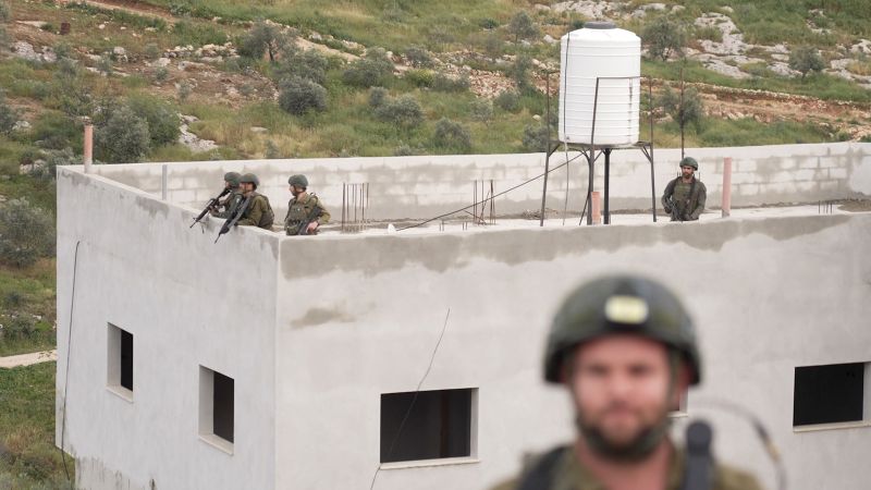 Israeli soldiers echo settler ideology, talk of revenge after targeting Palestinians and detaining CNN crew in the West Bank | CNN