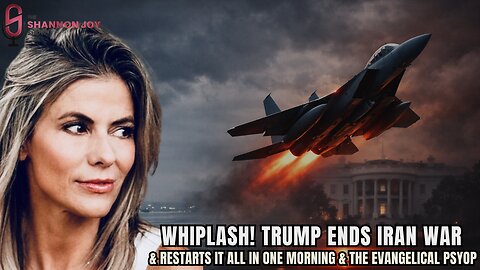 WHIPLASH! Trump Ends Iran War & Restarts It All In One Morning & The Evangelical Psyop With Emerald Robinson!