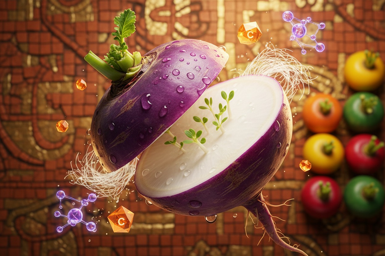 Nutritional Profile and Reported Health Attributes of Turnips Examined