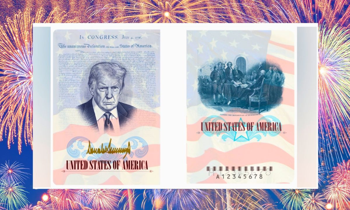 America250 Passports With President Trump Image Official: Details Released