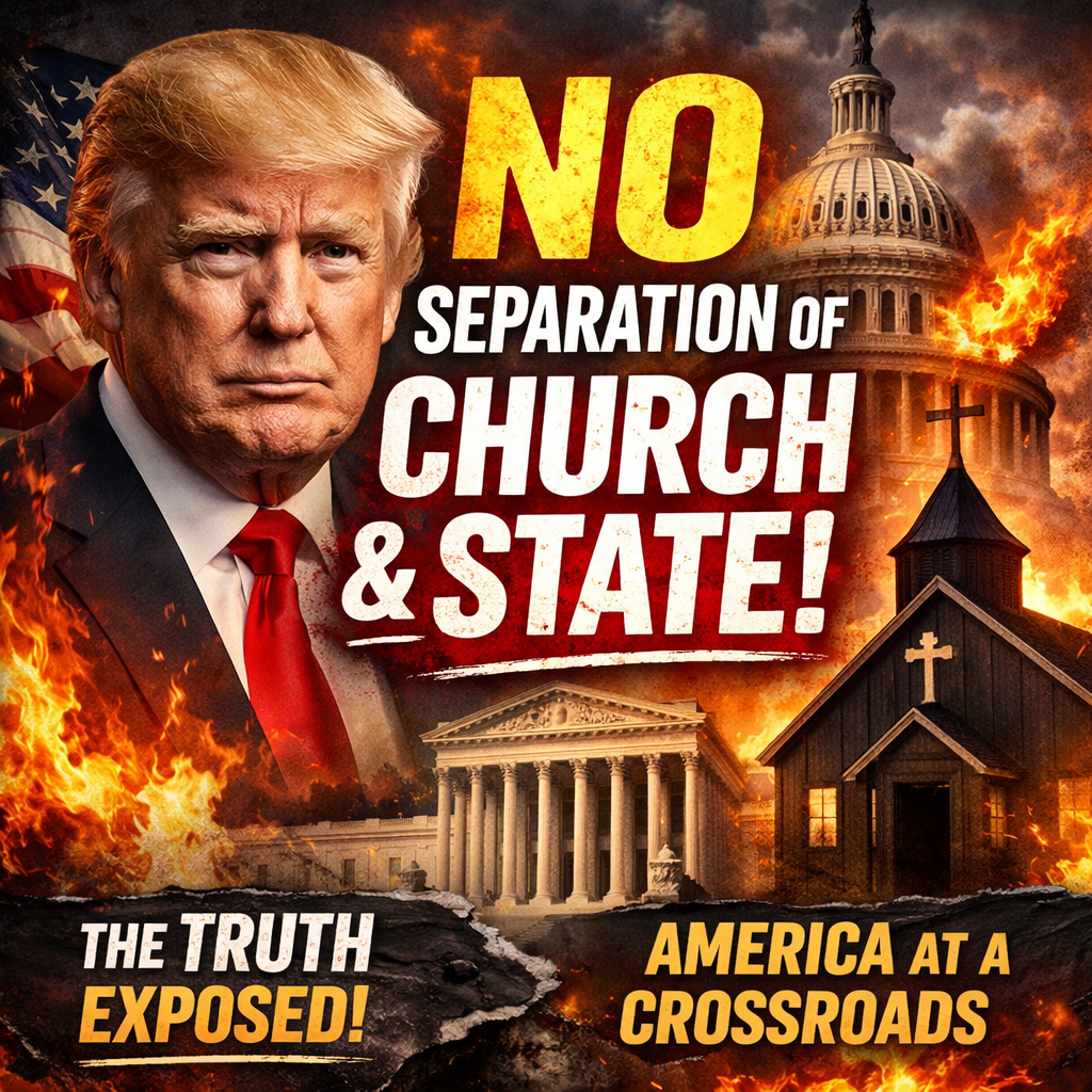 Trump’s Religious Liberty Commission: “There Is No Such Thing as Separation of Church and State” – Finish The Race