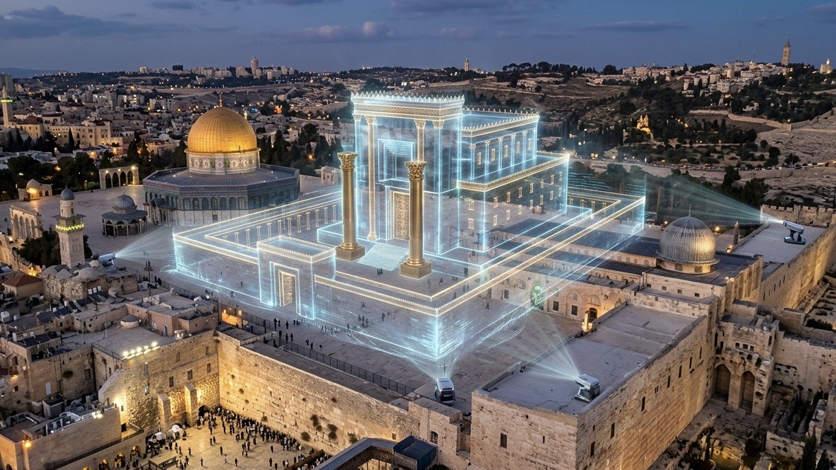 Rabbi Proposes A Digital Jewish Temple On The Temple Mount - Harbinger's Daily