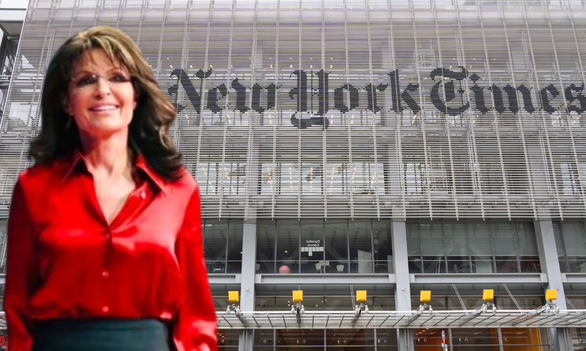 Palin Refuses To Drop NYT Lawsuit: "It’s not retaliation, it IS justice"