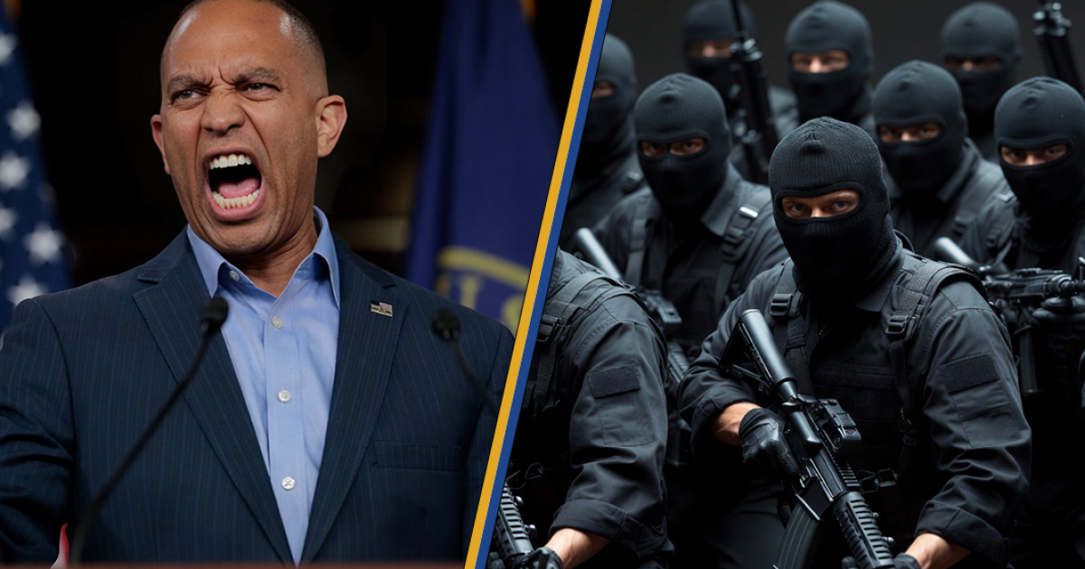 Hakeem Jeffries Remains Defiant & Calls For Maximum Warfare Against The GOP | Drew Hernandez | The Gateway Pundit | by Drew Hernandez