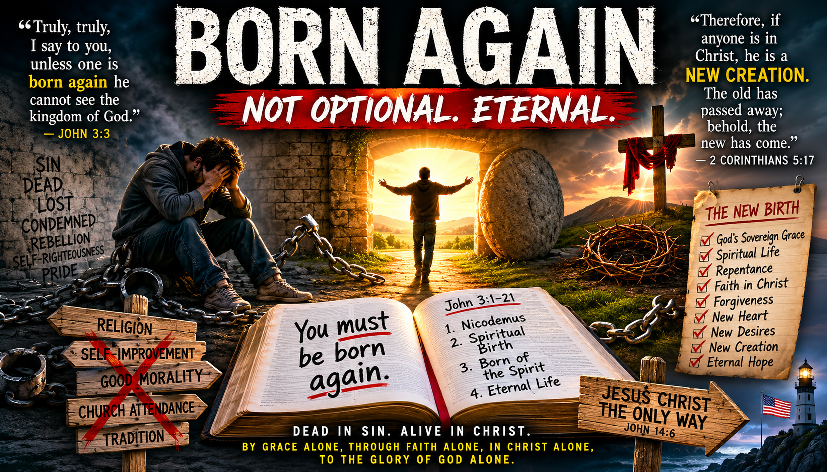 Why Jesus Said You Must Be Born Again – Finish The Race