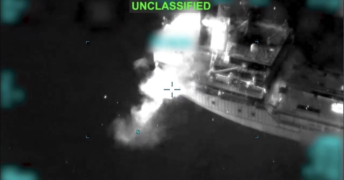 (VIDEO) US Central Command Releases Footage of Strikes on Third Oil Tanker This Week Killing Three Indian Sailors - India voices "Strong Protest" * The Gateway Pundit * by Jordan Conradson