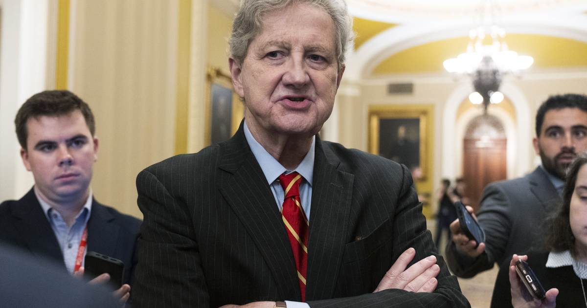Sen. John Kennedy Just Delivered a Brutal Two-Minute Roast of Graham Platner