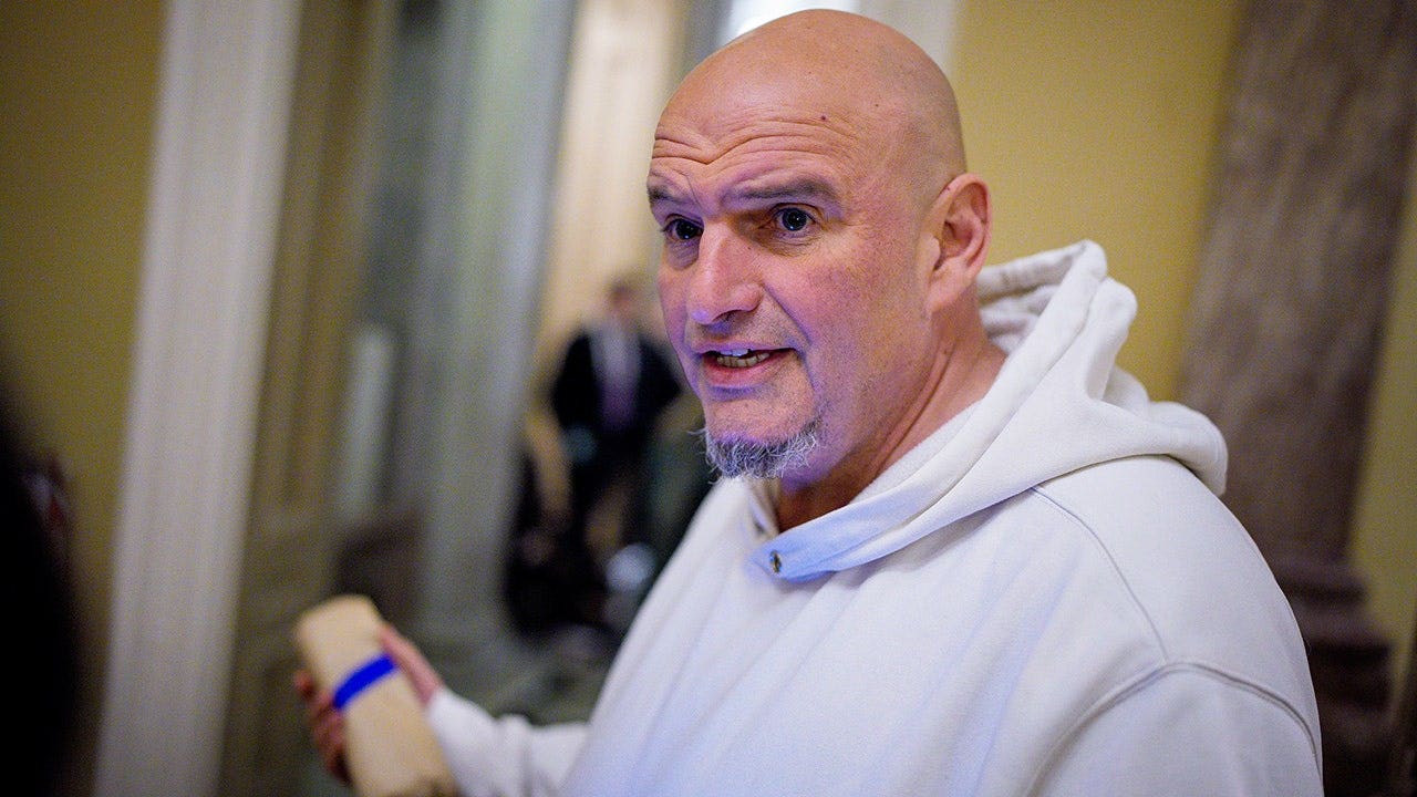 Fetterman compares Dems' defense of 'tacky and gross' Platner to disgraced ex-lawmaker