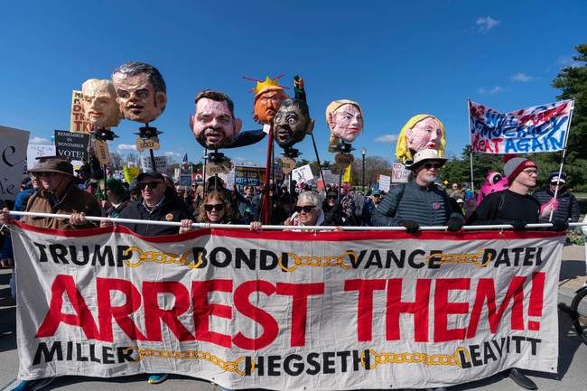 Obama Appointed Judge Allows ’86 47′ Protest Near White House