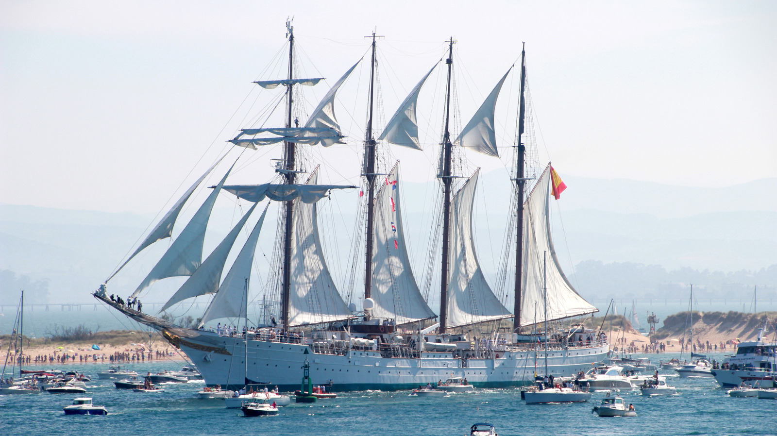 Historic Four-Masted Training Ship Reaches US Shores Today
