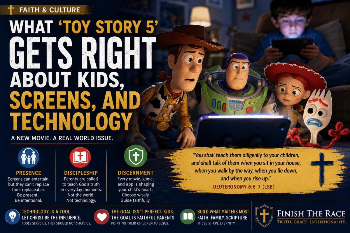 Why Christian Parents Should Pay Attention to Toy Story 5 – Finish The Race