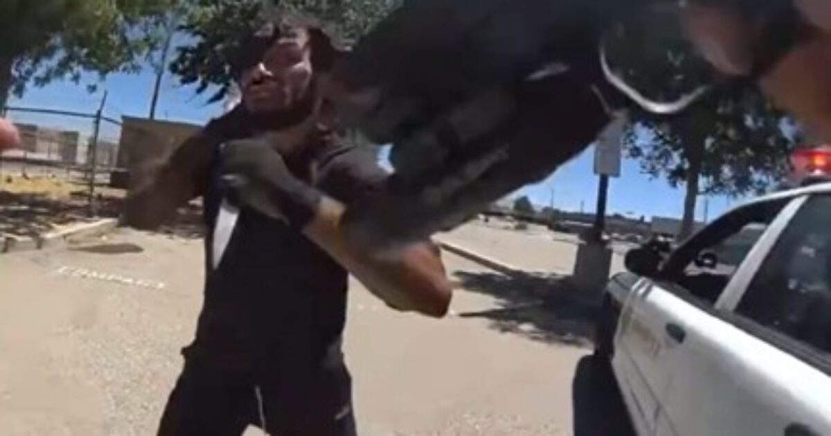 Crazed Man Pays the Ultimate Price After Bringing Knife to a Gunfight with LA County Deputies (VIDEO) * The Gateway Pundit * by Cullen Linebarger