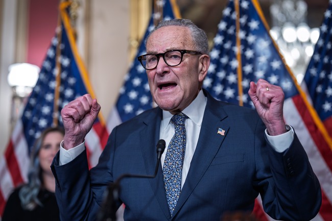 Schumer Confronted Over Israel Support, Protester Calls Genocide