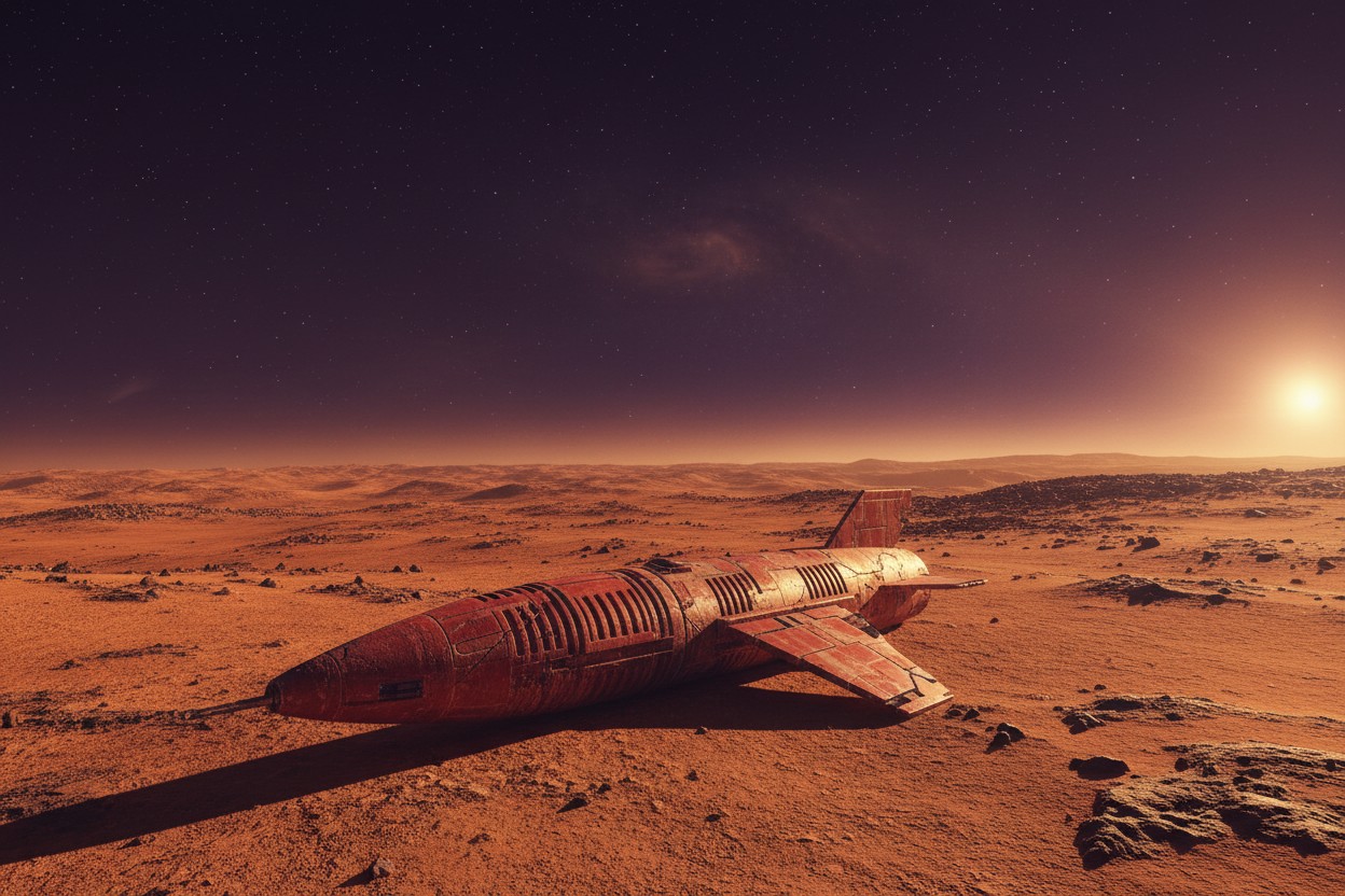 Mysterious Object in NASA Mars Photo Sparks Claims of Ancient Alien War   – NaturalNews.com