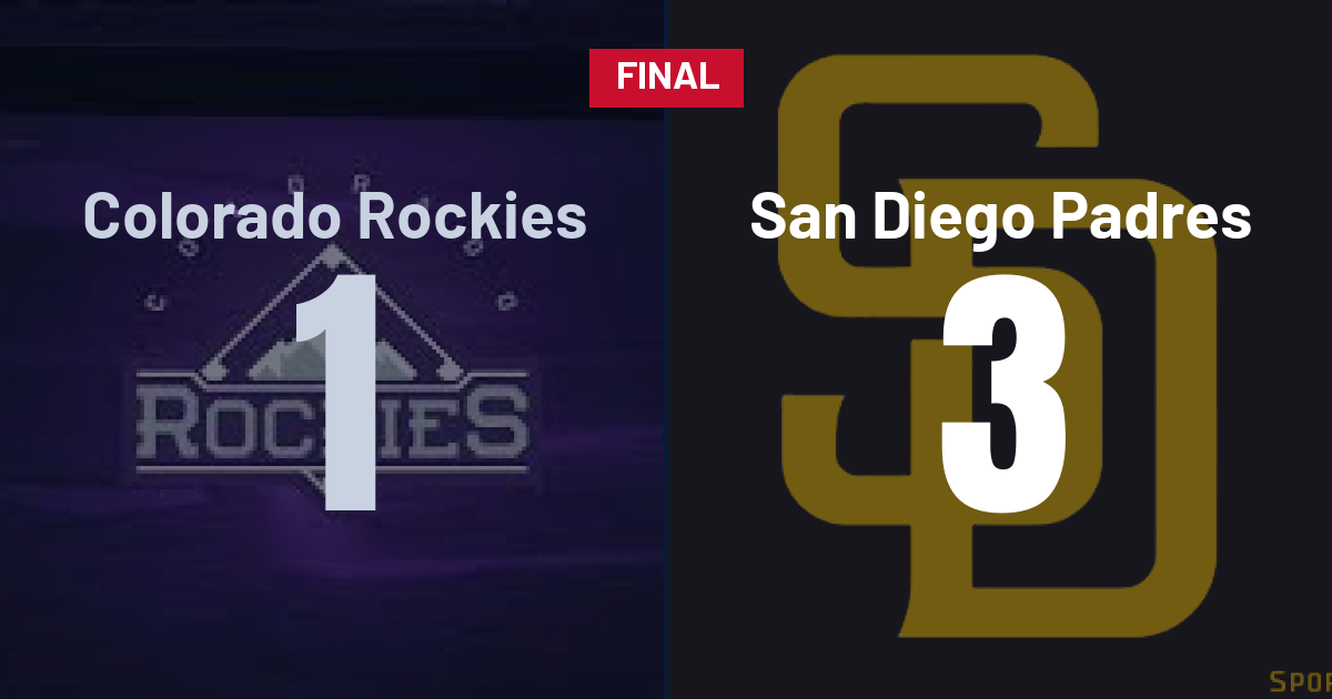 Padres Hold Off Rockies 3-1 at Petco Park