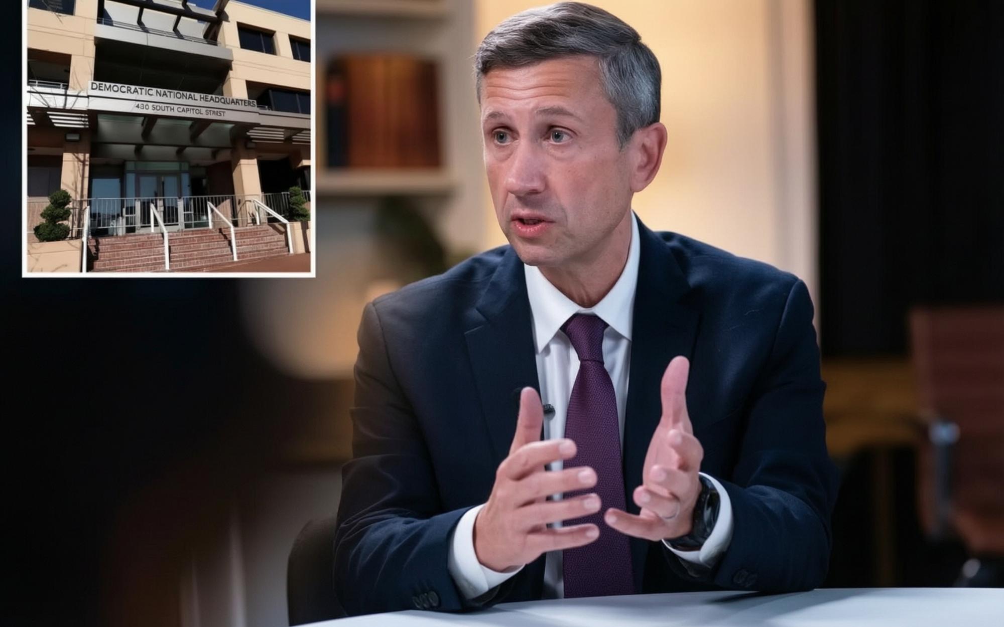 Raging DNC Boss Ken Martin Reportedly Hurls Phone as Democrat Cash Crisis Deepens [WATCH]