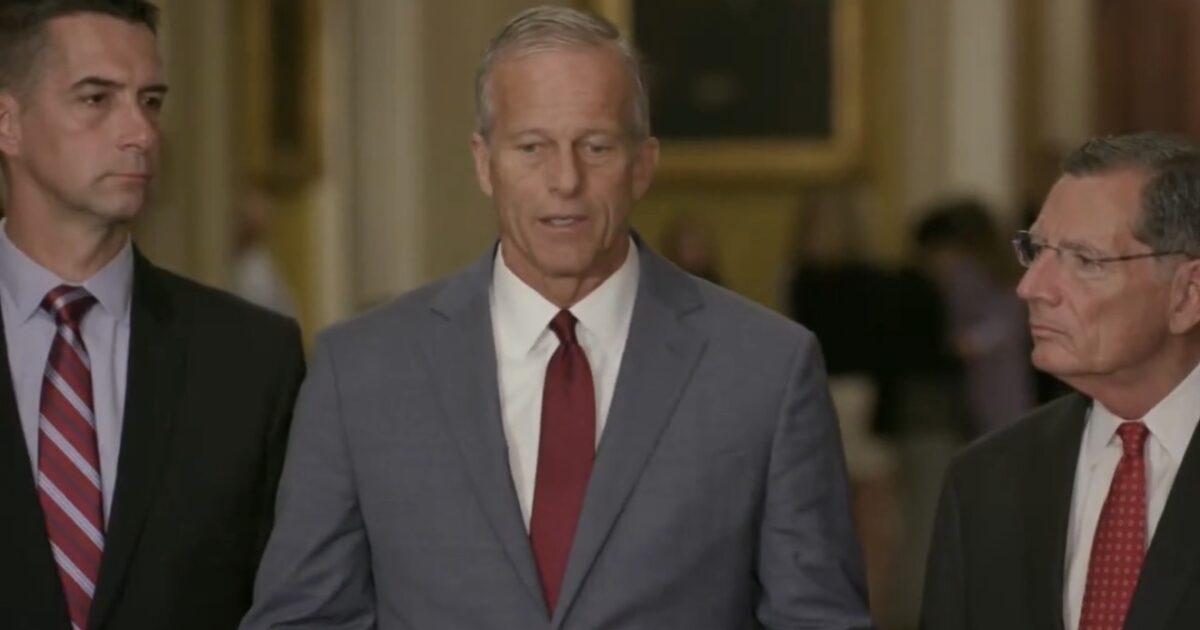 (VIDEO) “Too Bad for the Republican Party” – Trump Blasts John Thune, Suggests He May Support Removal if SAVE Act isn’t Passed: “We’re Going to Find Out” * The Gateway Pundit * by Jordan Conradson