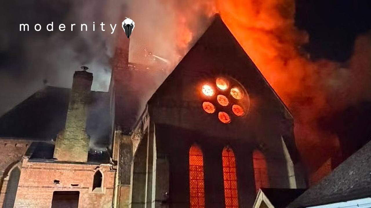 ANOTHER Historic UK Church TORCHED; Cause “Unknown” - modernity