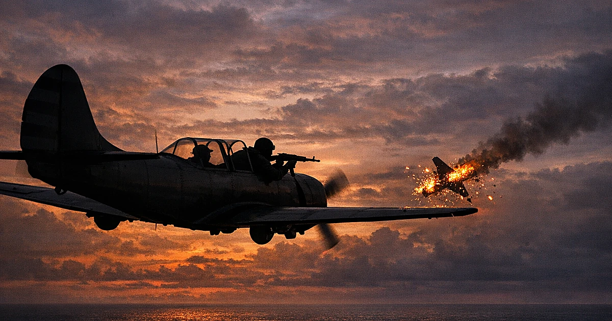 Yak-52 Pilot, Rear Cockpit Rifleman Down Shahed Drones over Odesa