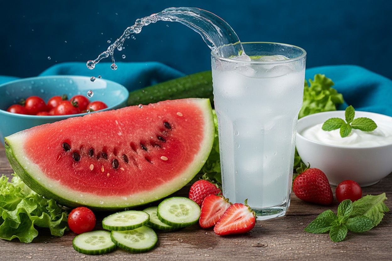 Water-Rich Foods Can Support Hydration and Body Cooling, Experts Report   – NaturalNews.com
