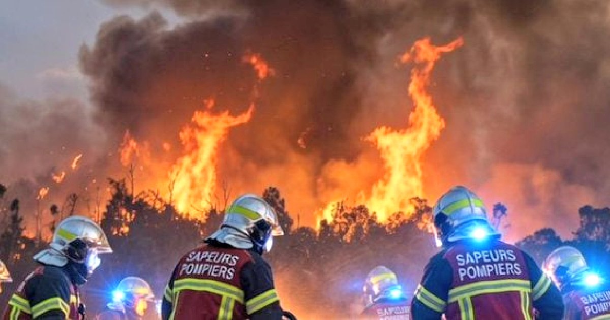 NOW: Raging Wildfires Approaching French Missile and Rocket Factories * The Gateway Pundit * by Paul Serran