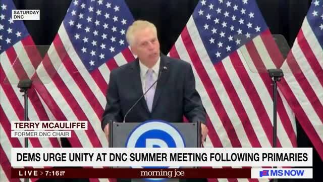 Terry McAuliffe Demands Dems Stop Criticizing Socialists: ‘Knock It Off or Get Off the Playing Field’