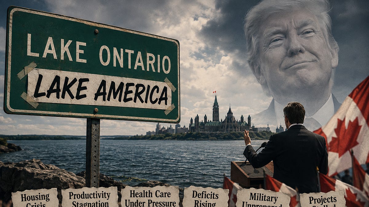 Trump Can Call It Lake America. Canada Has Bigger Problems.