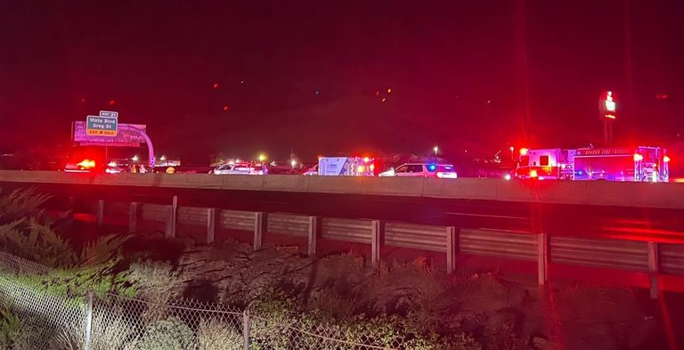 I-80 East Near Vista Blvd. Closed After Multi‑Vehicle Crash in Sparks