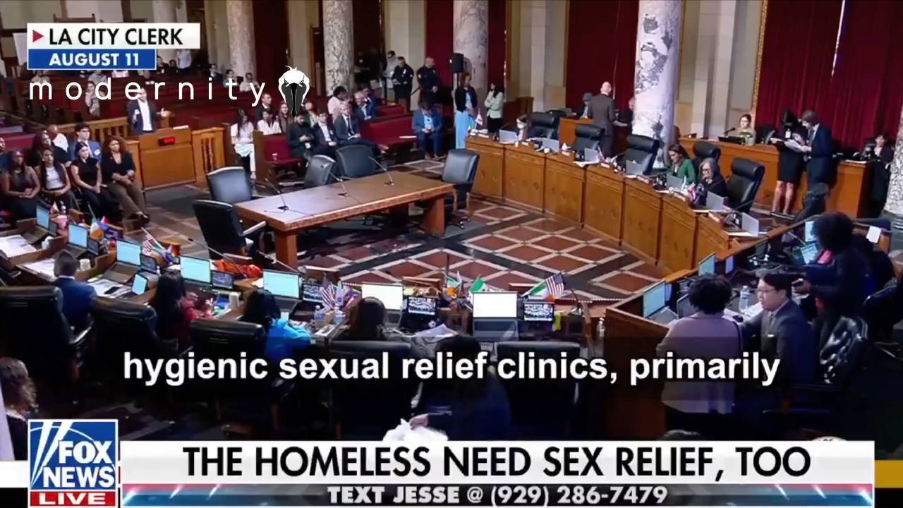 LA Council Hears CALL For Free Homeless MASTURBATION Clinics - modernity