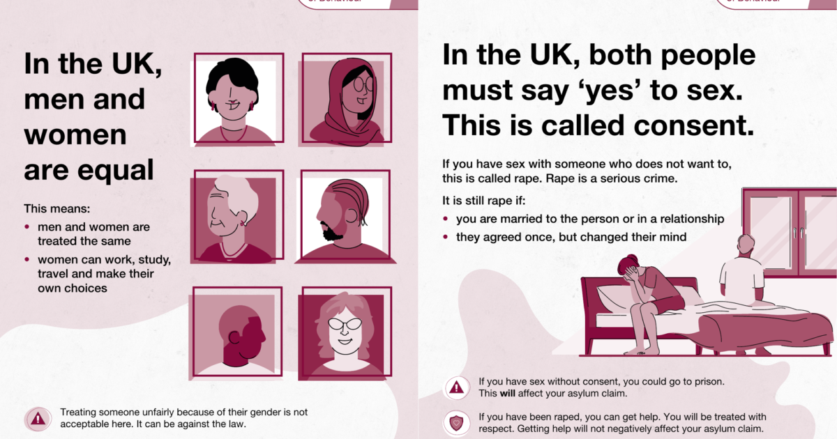 UK “Don’t R-pe” Booklet for Asylum Seekers Intended to Stop Grooming Gangs and Prevent Crimes Against Women and Children * The Gateway Pundit * by Antonio Graceffo