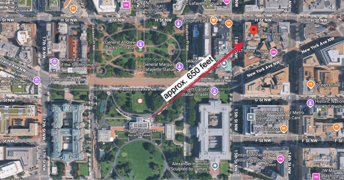 Senior CCP Intelligence Official, Who is Also a Trained Sniper, Buys Historic Building JUST 650 FEET From the White House * The Gateway Pundit * by Jim Hᴏft