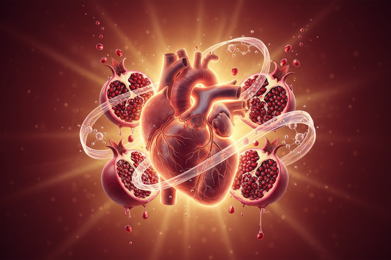 Study: Compound from pomegranates may improve heart function in HFpEF   – NaturalNews.com