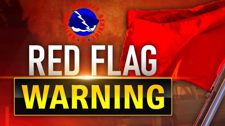 Red Flag Warning issued for northern Washoe County and northeast California