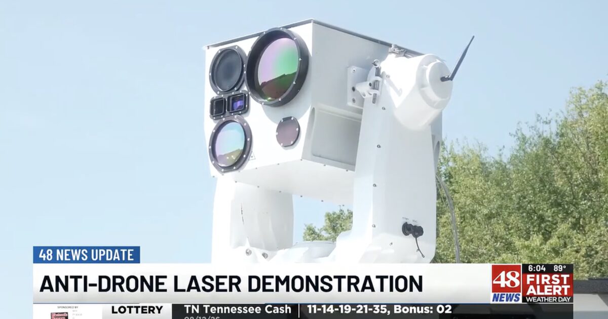 Huntsville Defense Firm Unveils Homegrown “Firefly” Laser That Zaps Enemy Drones in Seconds * The Gateway Pundit * by Jim Hᴏft