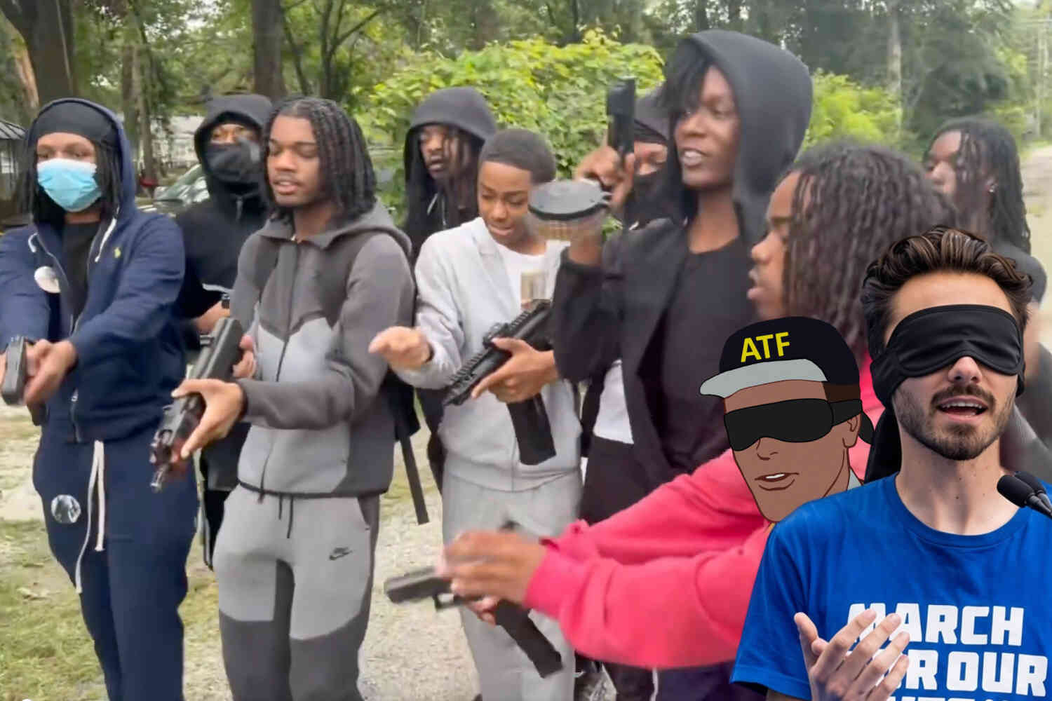 Gun-control activists are strangely quiet about this viral video of Chicago kids brandishing firearms in broad daylight » WIMKIN - Free Speech Social Media