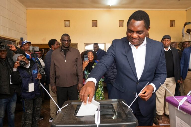 Zambia reelects President Hakainde Hichilema for a second five‑year term