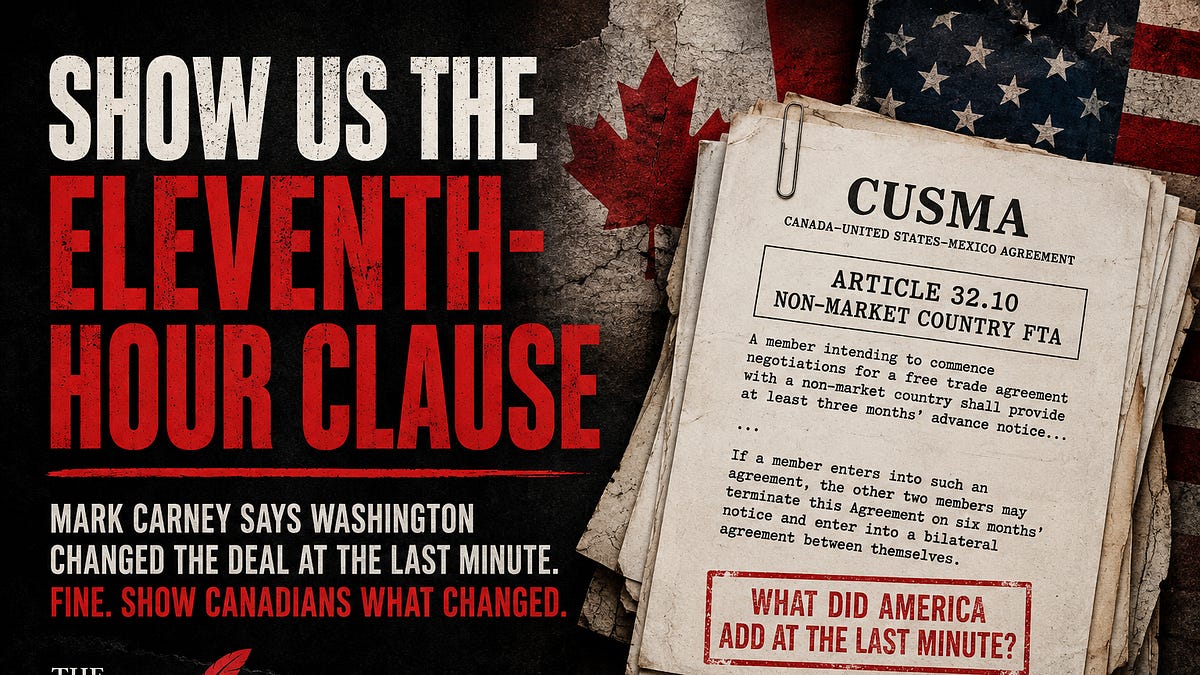 SHOW US THE ELEVENTH-HOUR CLAUSE - The Iron Quill