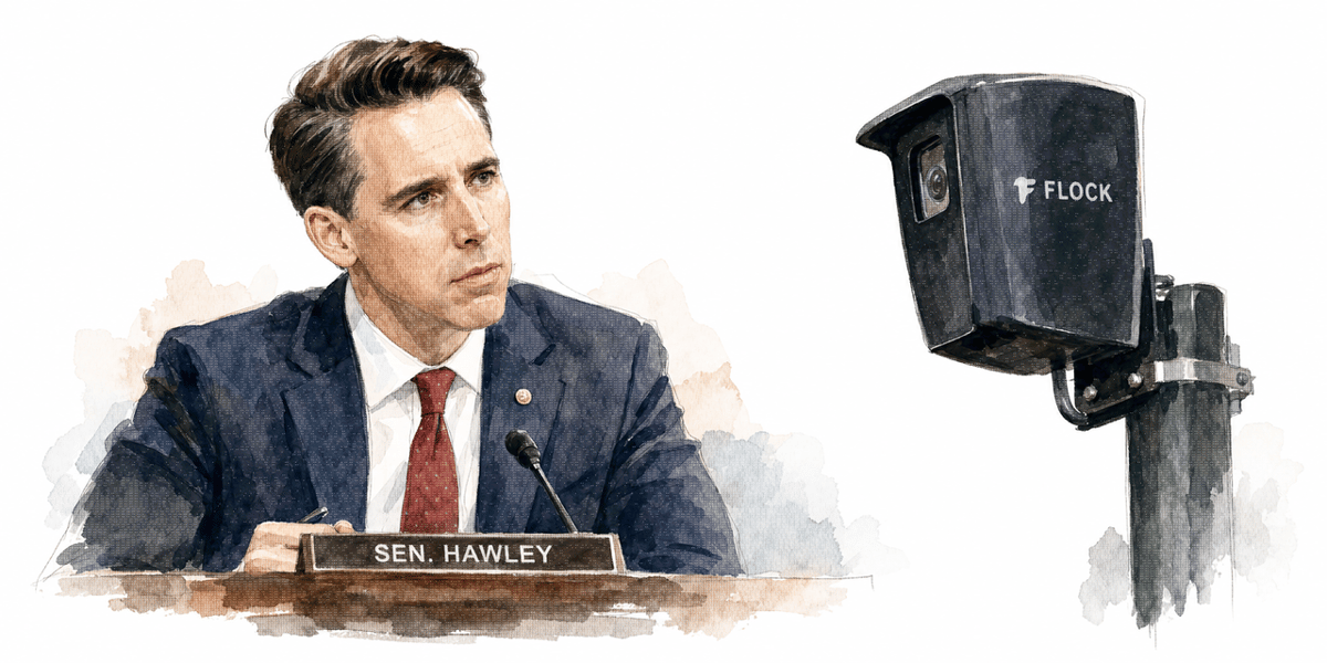 Hawley Probes Flock Cameras | The Patriot Post