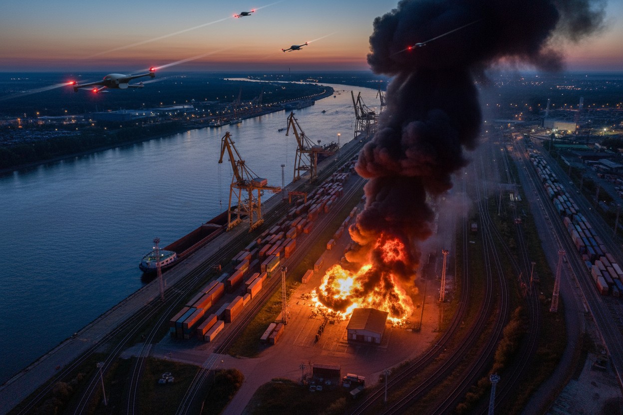 Russian Strikes on Ukraine’s Danube Ports Disrupt NATO Supply Route, Military Analyst Says   – NaturalNews.com