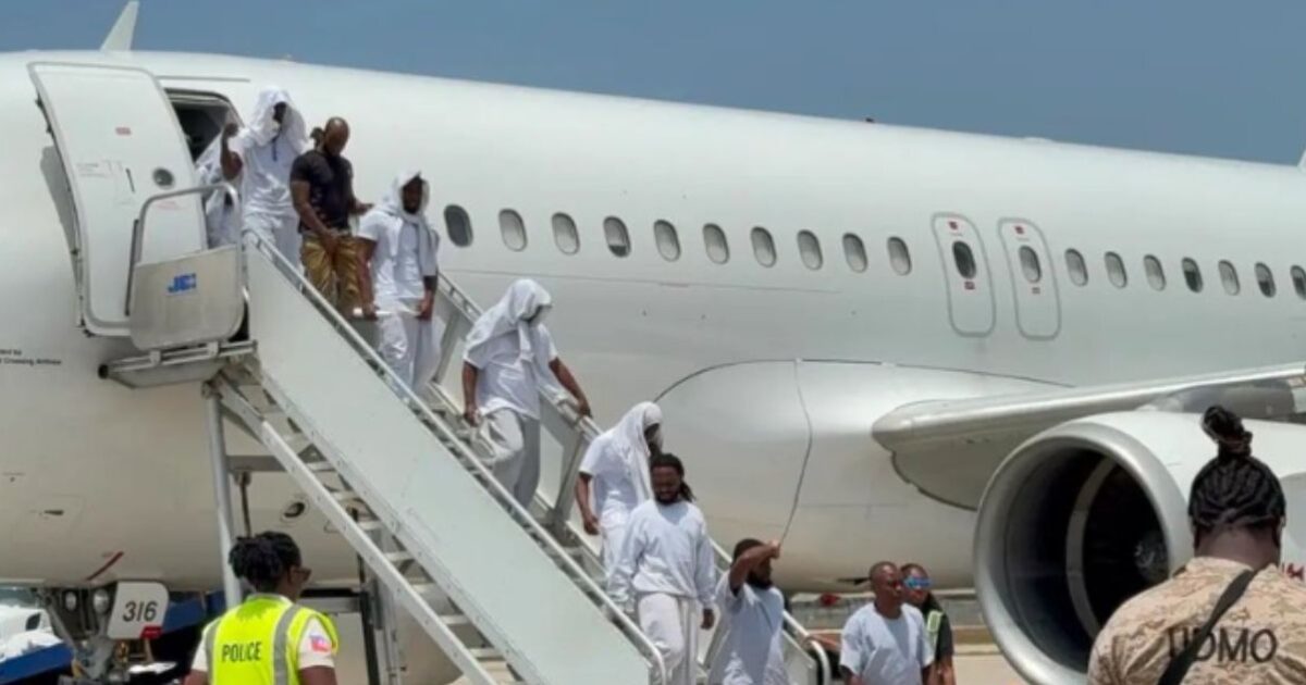 First Flight of Deportees Lands in Haiti After Trump Ends Temporary Protected Status for Hundreds of Thousands of Them * The Gateway Pundit * by Cassandra MacDonald