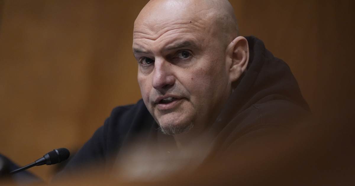 John Fetterman Vows Never to Campaign Against This Republican