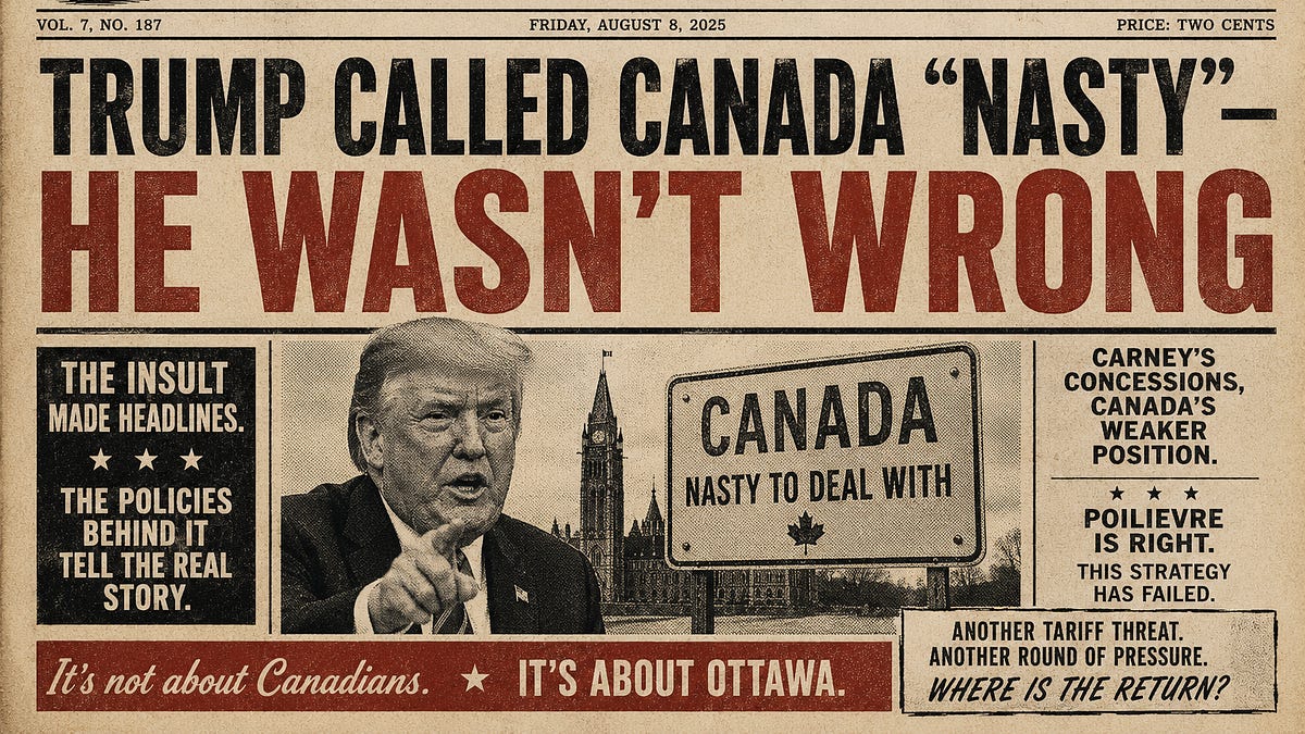 TRUMP CALLED CANADA “NASTY” — HE WASN’T WRONG » WIMKIN - Free Speech Social Media