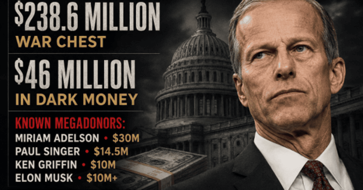 EXCLUSIVE: John Thune Isn’t Protecting the SAVE Act. He’s Protecting the Senate Money Machine. - Joe Hoft
