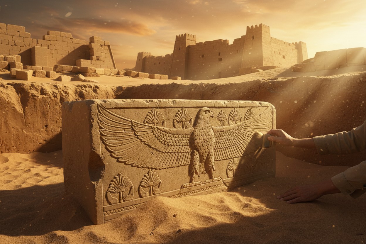 Inscribed Stone Bearing Ramses II’s Name Found in Egypt, Officials Say