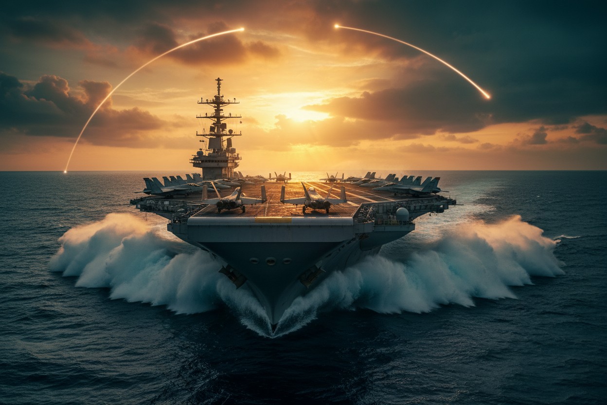 Trump dismisses report of attack on USS Abraham Lincoln