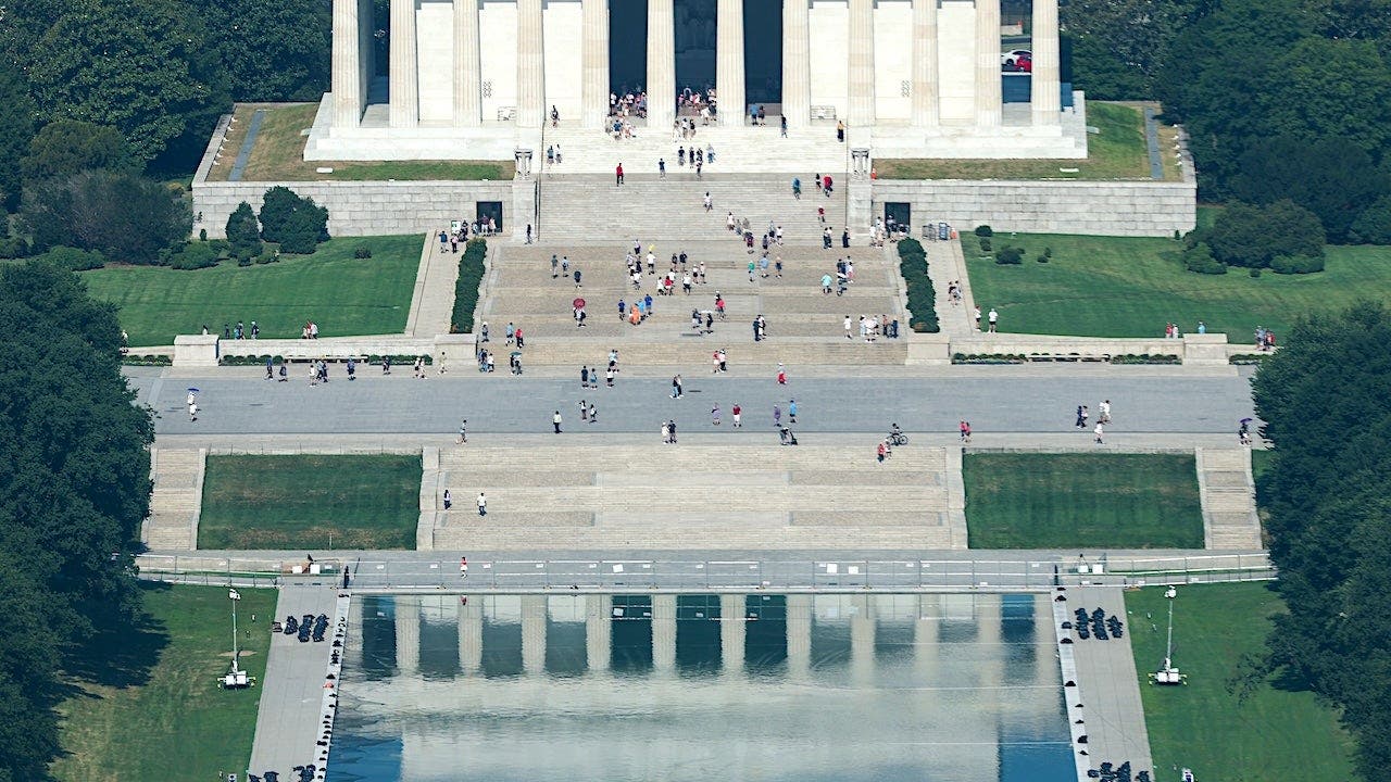 Trump Pushes Reflecting Pool Vandalism Case With New Witness Account