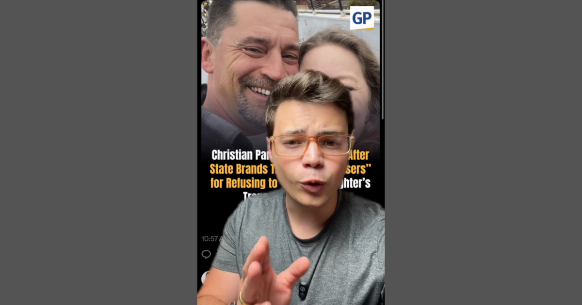 Victor Reacts: Transgender Ideology Will Take Children From Christian Parents (VIDEO) * The Gateway Pundit * by Victor Nieves